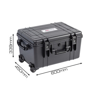 Corsica C523827-Wheels IP67 защитный кейс с внутр. размерами 528*385*277 мм