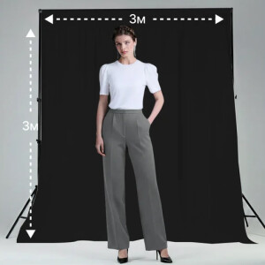 Raylab RL-BP 3*3м фотофон тканевый черный