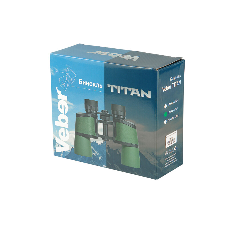 Veber TITAN 10x42WP бинокль