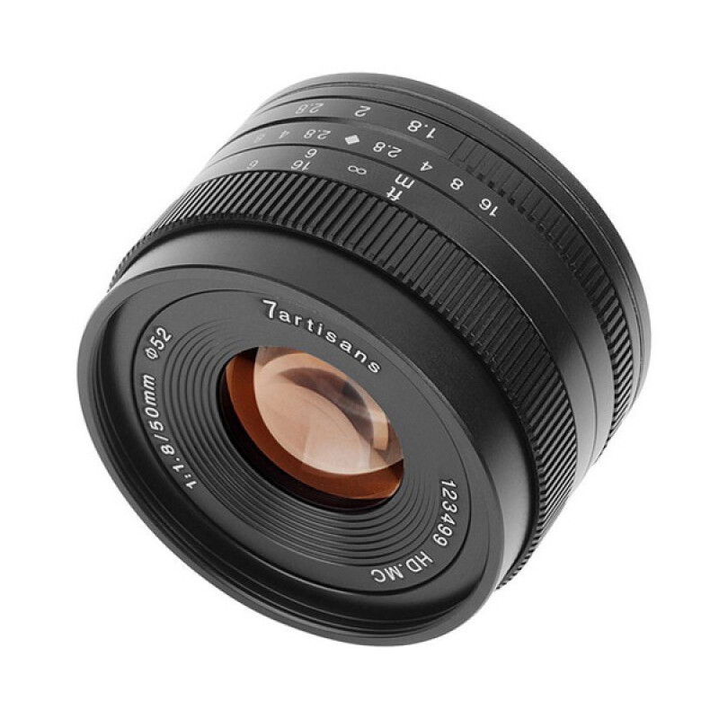 7Artisans AF 50mm f/1.8 автофокусный объектив для Fuji X-Mount (APS-C)
