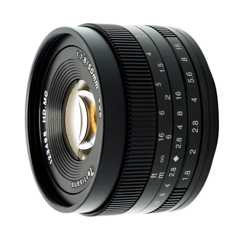 7Artisans AF 50mm f/1.8 автофокусный объектив для Fuji X-Mount (APS-C)