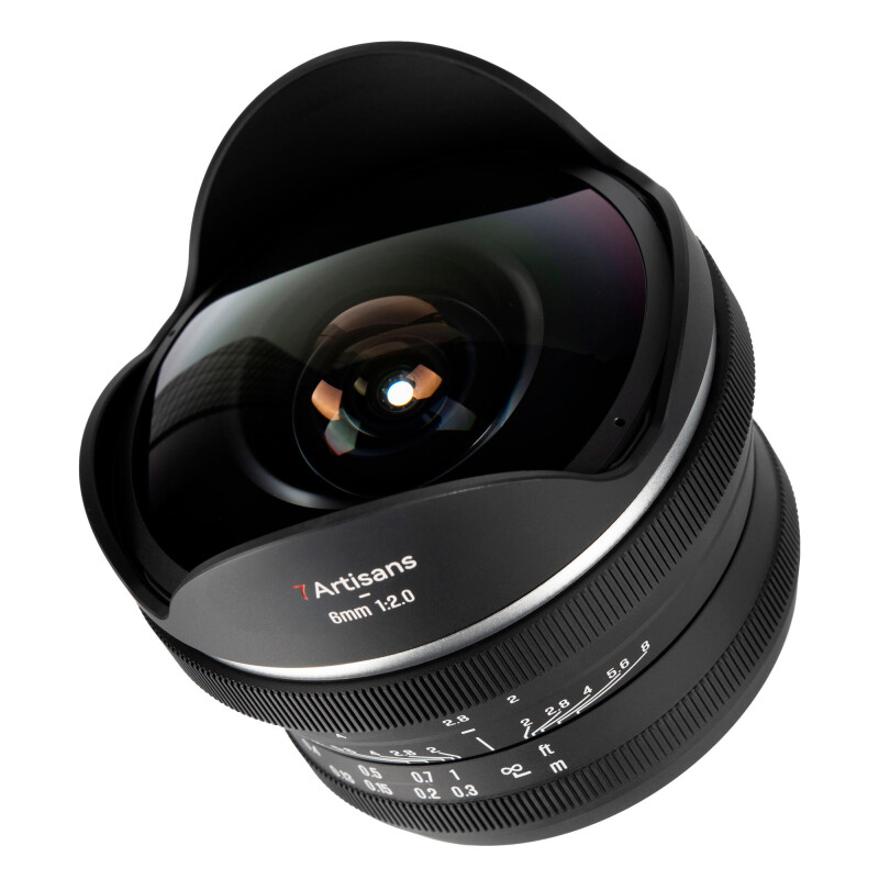 7Artisans 6mm f/2, объектив Fisheye для Nikon Z-Mount (APS-C) объектив