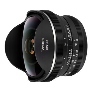 7Artisans 6mm f/2, объектив Fisheye для Nikon Z-Mount (APS-C) объектив