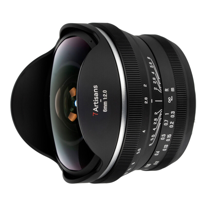 7Artisans 6mm f/2, объектив Fisheye для Nikon Z-Mount (APS-C) объектив