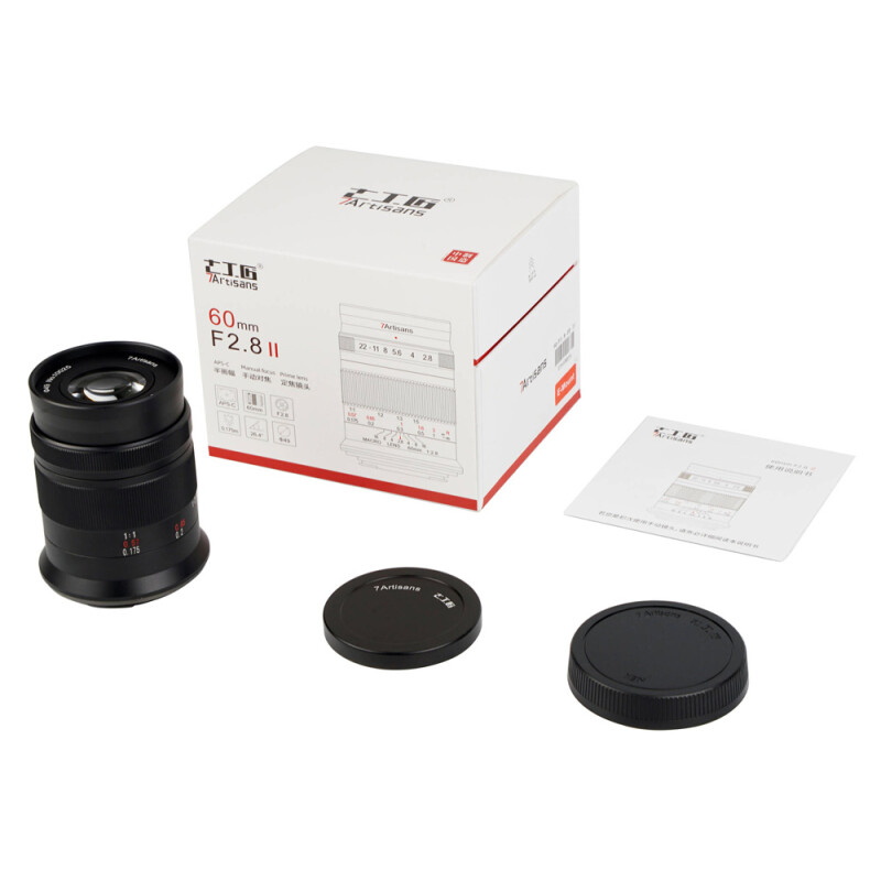 7Artisans 60mm f/2.8 II L-Mount (Panasonic, Leica, Sigma) объектив