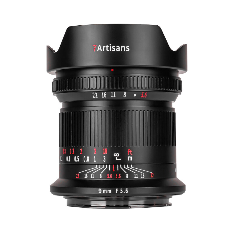7Artisans 9mm f/5.6 Mark II R-Mount (Canon) объектив