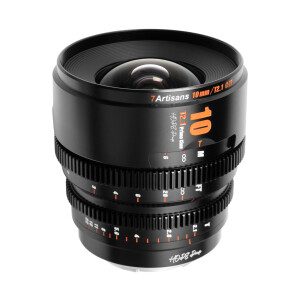 7Artisans 10mm T2.1 E-Mount кинообъектив черный