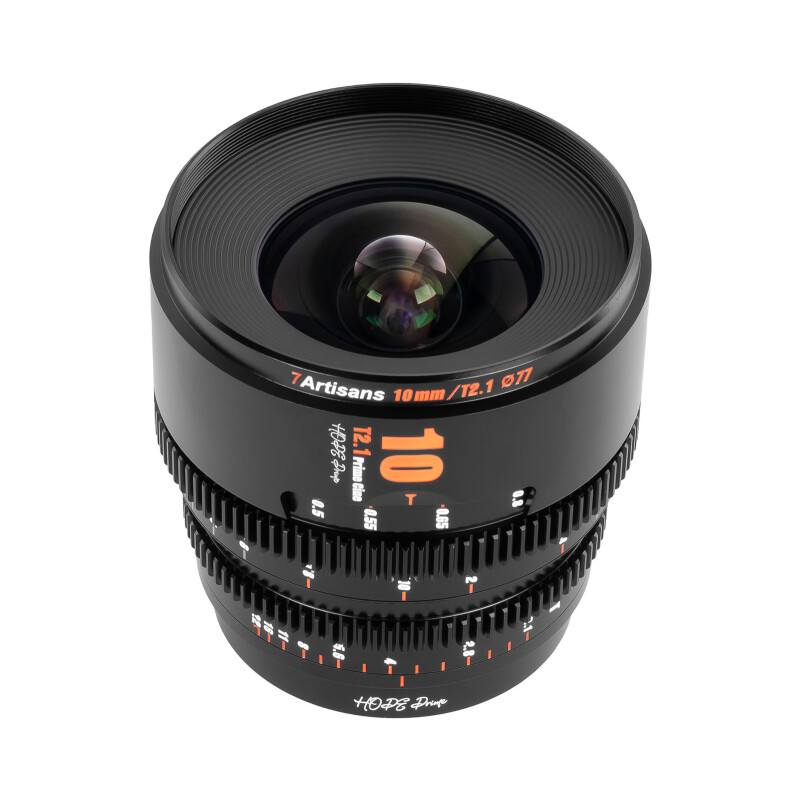 7Artisans 10mm T2.1 E-Mount кинообъектив черный