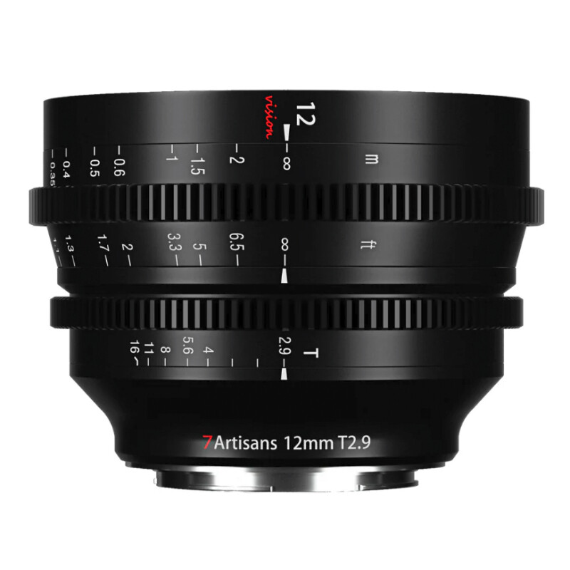 7Artisans 12mm T2.9 L-Mount объектив