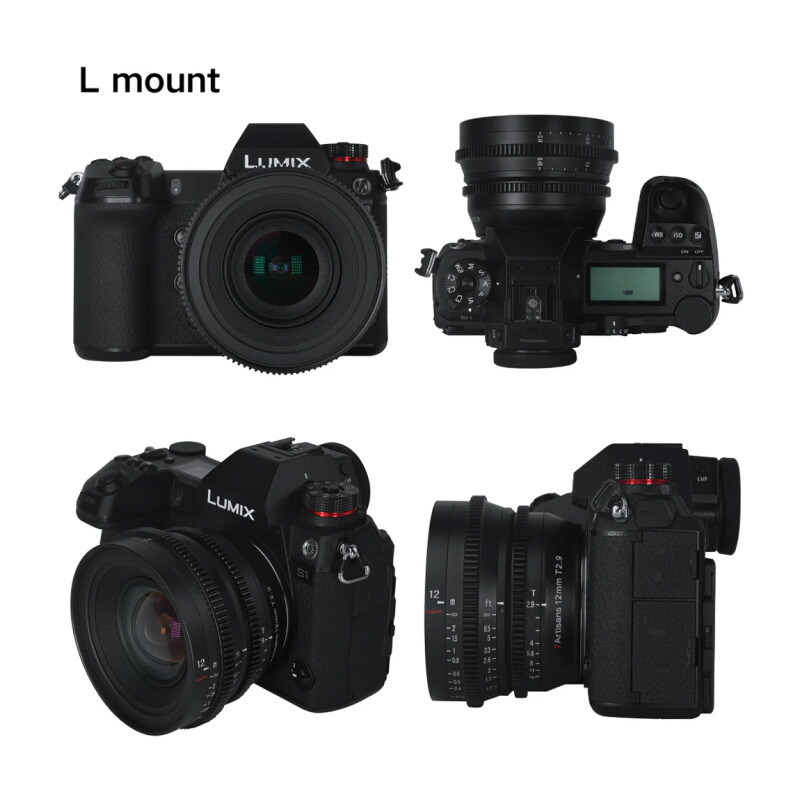 7Artisans 12mm T2.9 L-Mount объектив