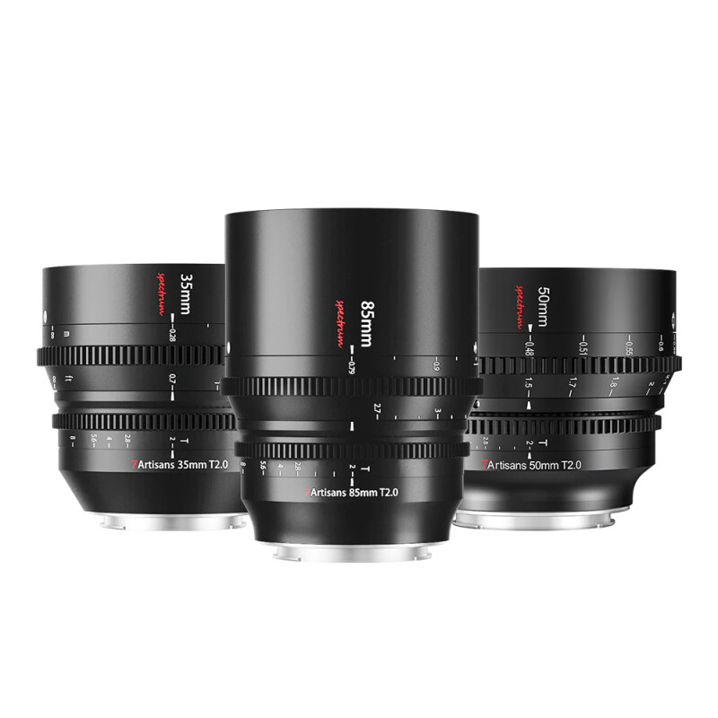 7Artisans 85mm T2.0 E-Mount объектив