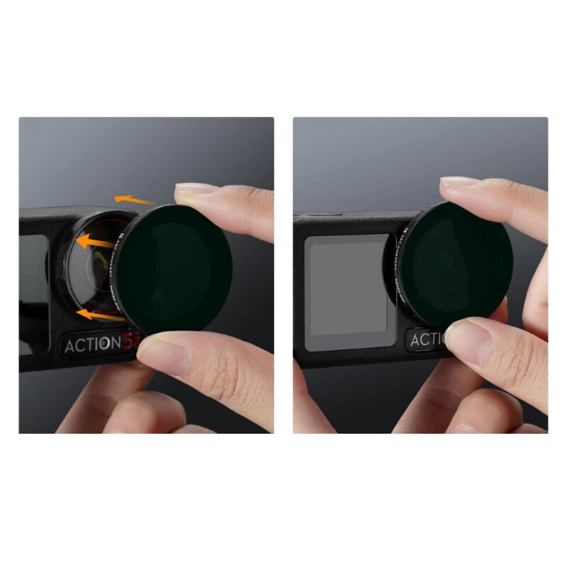 K&F Concept ND2-32 для DJI Osmo Action 5 Pro/4/3 светофильтр