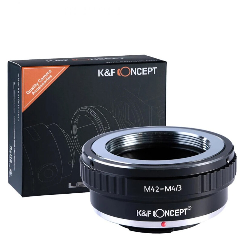 K&F Concept адаптер для объектива M42 на Micro 4/3 KF06.076