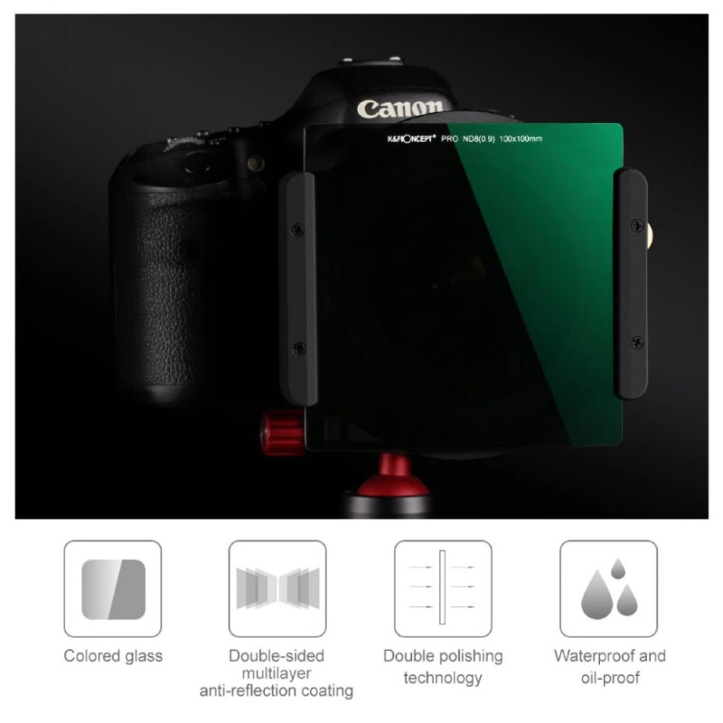 K&F Concept ND8 100х100мм светофильтр