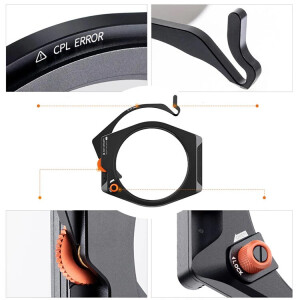 K&amp;F Concept Nano-X Pro Kit (CPL 95мм + Square ND8/64/1000) система установки светофильтров