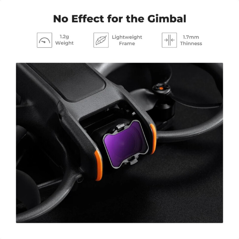 K&F Concept ND + PL для DJI Avata 2 (3шт) комплект светофильтров