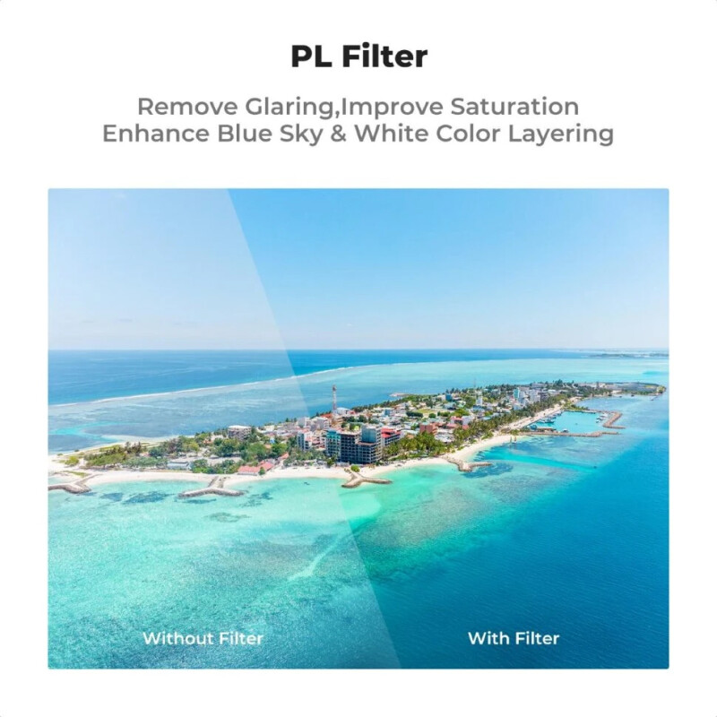 K&F Concept ND + PL для DJI Avata 2 (3шт) комплект светофильтров