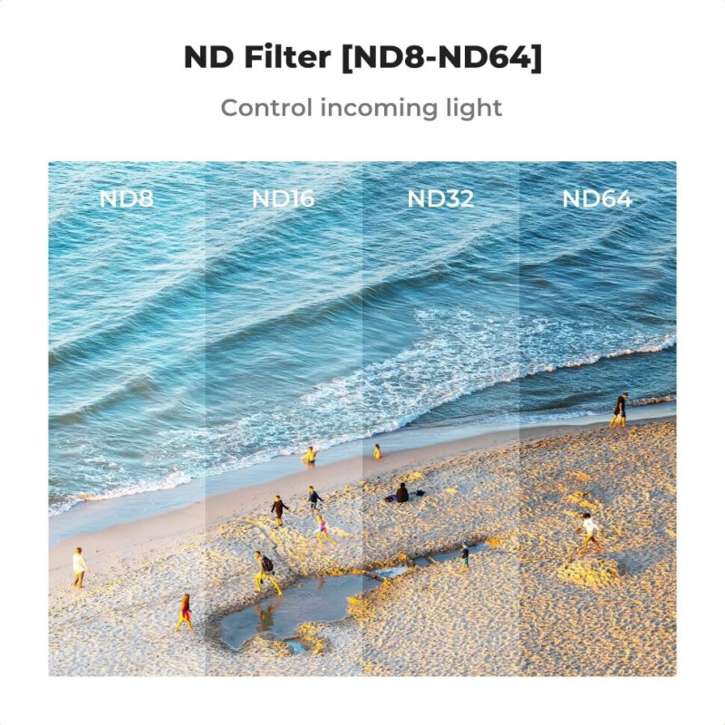 K&F Concept ND8/16/32/64 для DJI Avata 2 (4шт) комплект светофильтров