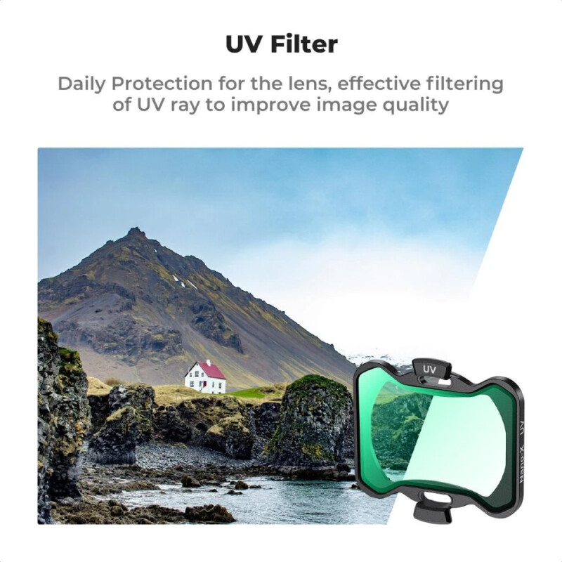 K&F Concept ND + UV + PL для DJI Avata 2 (6шт) комплект светофильтров
