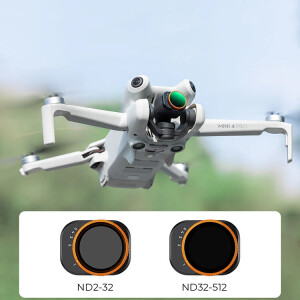 K&amp;F Concept Nano-X VND для DJI Mini 4 Pro (2шт) комплект светофильтров