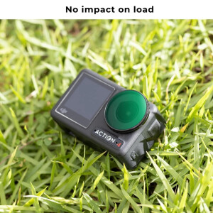 K&amp;F Concept Nano-X Screw-in Fit ND для DJI Osmo Action 4/5 Pro (4 шт) комплект светофильтров