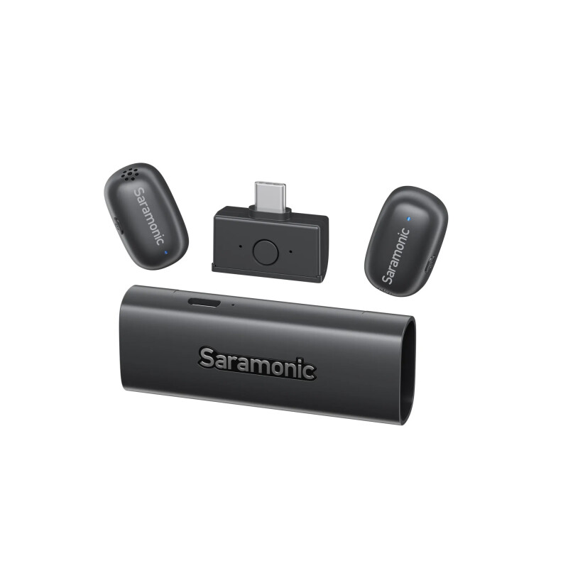 Saramonic Air SE-01 радиосистема 2,4 ГГц приемник+2 передатчика разъем Type-C