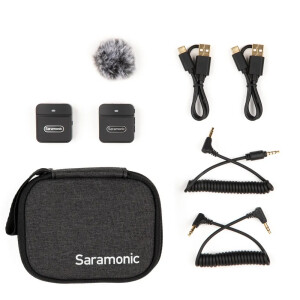 Saramonic Blink100 B1(TX+RX) радиосистема 2,4Гц приемник + передатчик разъем 3,5мм