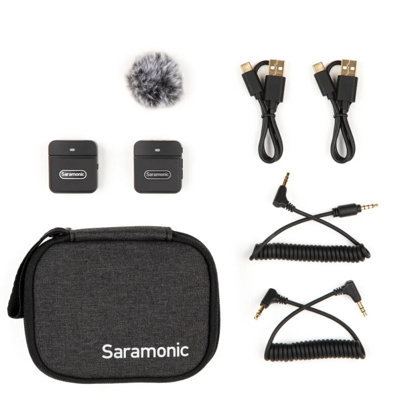 Saramonic Blink100 B1(TX+RX) радиосистема 2,4Гц приемник + передатчик разъем 3,5мм