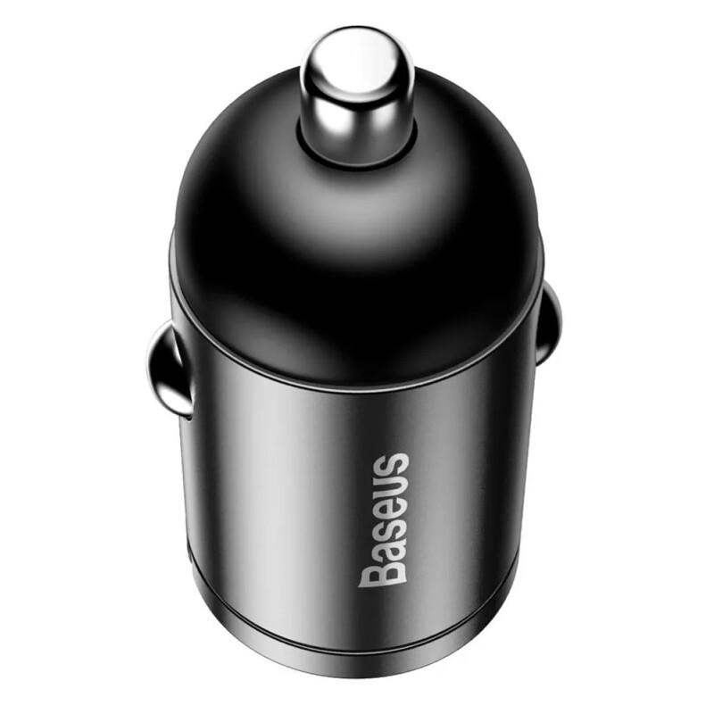 Baseus Tiny Star Mini Quick Charge Car Charger USB Port 30W Gray VCHX- A0G автомобильная зарядка