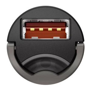 Baseus Tiny Star Mini Quick Charge Car Charger USB Port 30W Gray VCHX- A0G автомобильная зарядка