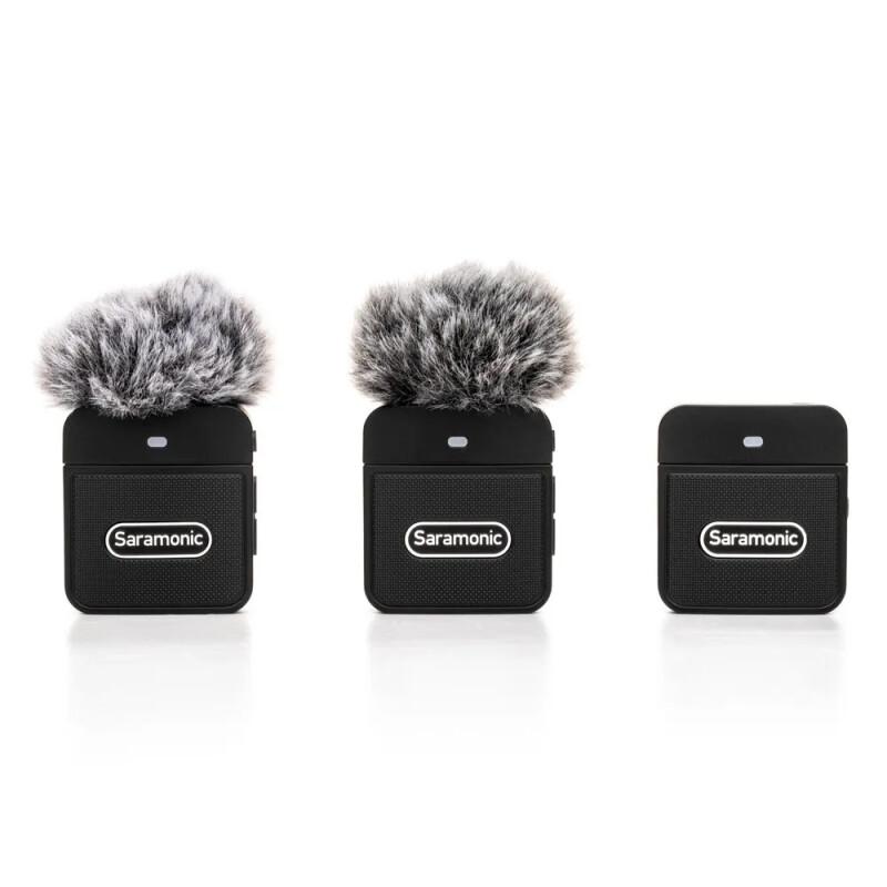 Saramonic Blink100 B2(TX+TX+RX) радиосистема 2,4Гц приемник+2 передатчика разъем 3,5мм