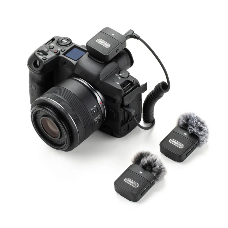 Saramonic Blink100 B2(TX+TX+RX) радиосистема 2,4Гц приемник+2 передатчика разъем 3,5мм