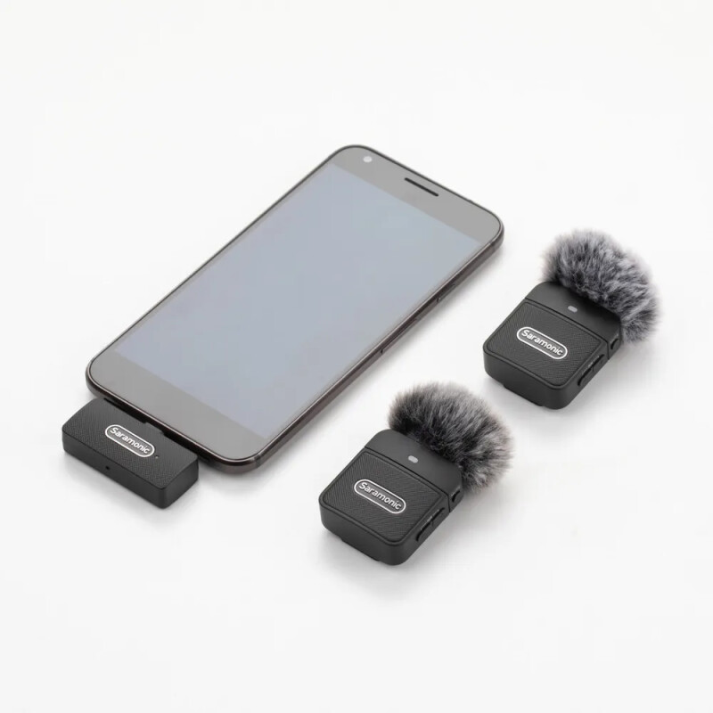 Saramonic Blink100 B6(TX+TX+RXUC) радиосистема 2,4Гц приемник+2 передатчика разъем Type-C