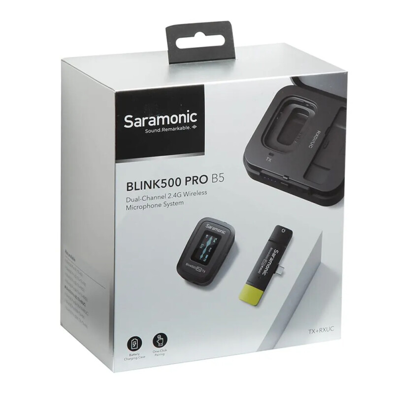 Saramonic Blink500 Pro B5 (TX+RXUC) радиостистема приемник и передатчик