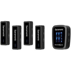 Saramonic Blink500 Pro B8 радиостистема приемник и 4 передатчика