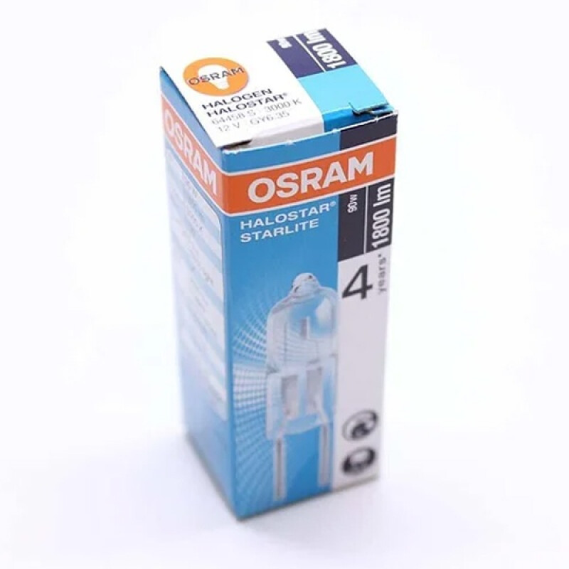 OSRAM 64458S 90W 12V G 6.35 лампа галогенная