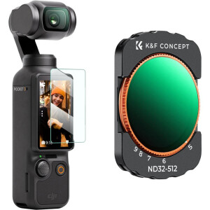 K&amp;F Concept ND32-512 для DJI Osmo Pocket 3 светофильтр