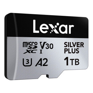 Lexar Professional Silver Plus UHS-I U3 A2 V30 (205/150 MB/s) MicroSDXC 1TB карта памяти