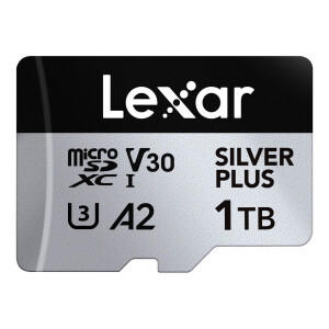 Lexar Professional Silver Plus UHS-I U3 A2 V30 (205/150 MB/s) MicroSDXC 1TB карта памяти