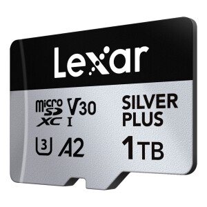 Lexar Professional Silver Plus UHS-I U3 A2 V30 (205/150 MB/s) MicroSDXC 1TB карта памяти
