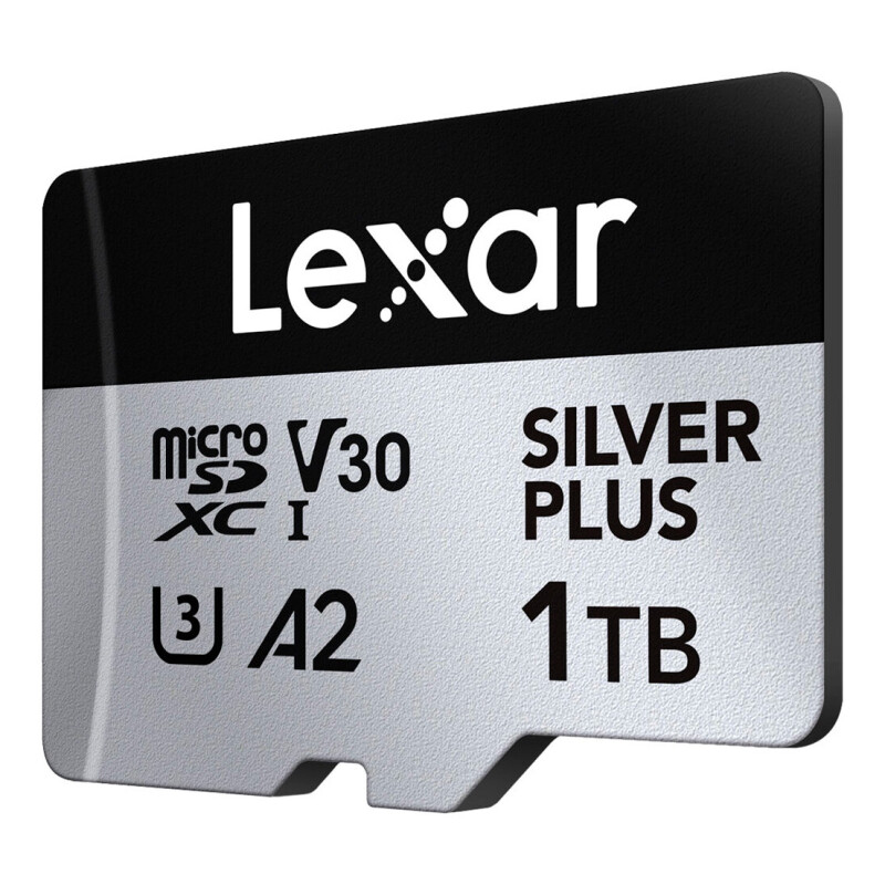 Lexar Professional Silver Plus UHS-I U3 A2 V30 (205/150 MB/s) MicroSDXC 1TB карта памяти