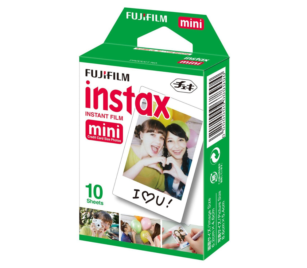 FUJIFILM Colorfilm Instax MINI Glossy картридж для камеры 10 листов 8.6x5.4см