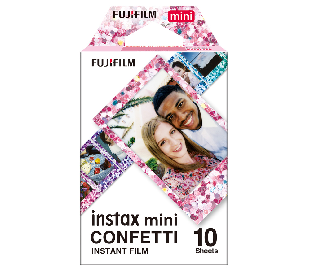 FUJIFILM Colorfilm Instax MINI Confetti картридж для камеры 10 листов 8.6x5.4см