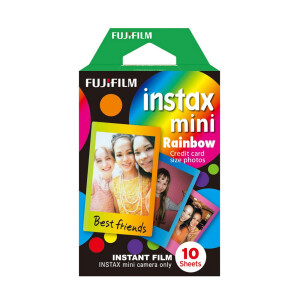 FUJIFILM Colorfilm Instax MINI Rainbow картридж для камеры 10 листов 8.6x5.4см