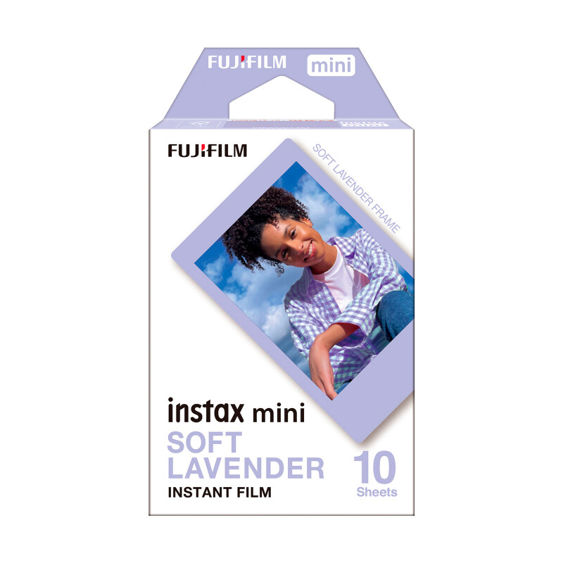 FUJIFILM Colorfilm Instax MINI Soft Lavanderкартридж для камеры 10 листов 8.6x5.4см
