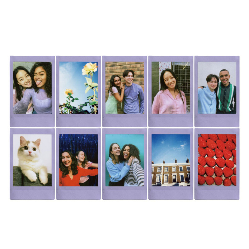 FUJIFILM Colorfilm Instax MINI Soft Lavanderкартридж для камеры 10 листов 8.6x5.4см
