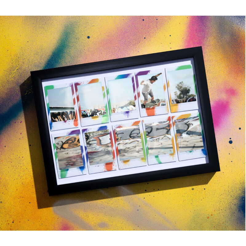 FUJIFILM Colorfilm Instax MINI Spray Art картридж для камеры 10 листов 8.6x5.4см