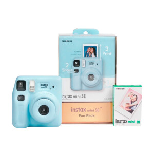 FUJIFILM Instax MINI SE Fun Pack Blue фотоаппарат моментальной печати