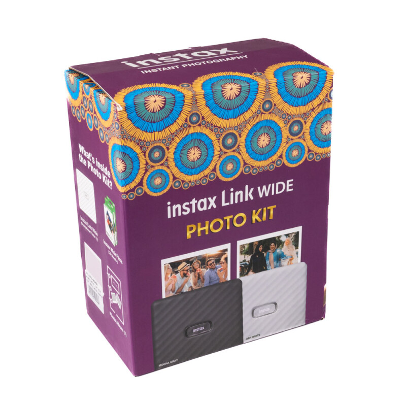 FUJIFILM Instax Link Wide Gift Box - Ash White фотопринтер