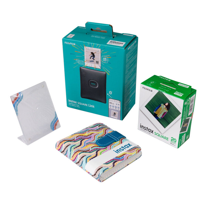 FUJIFILM Instax Square Link Gift Box - Midnight Green фотопринтер